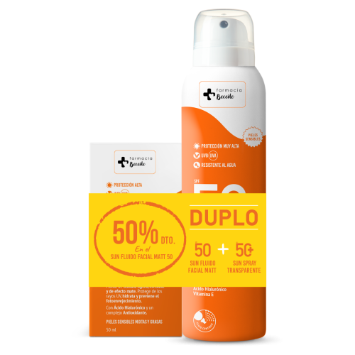 Duplo solar piel normal mixta